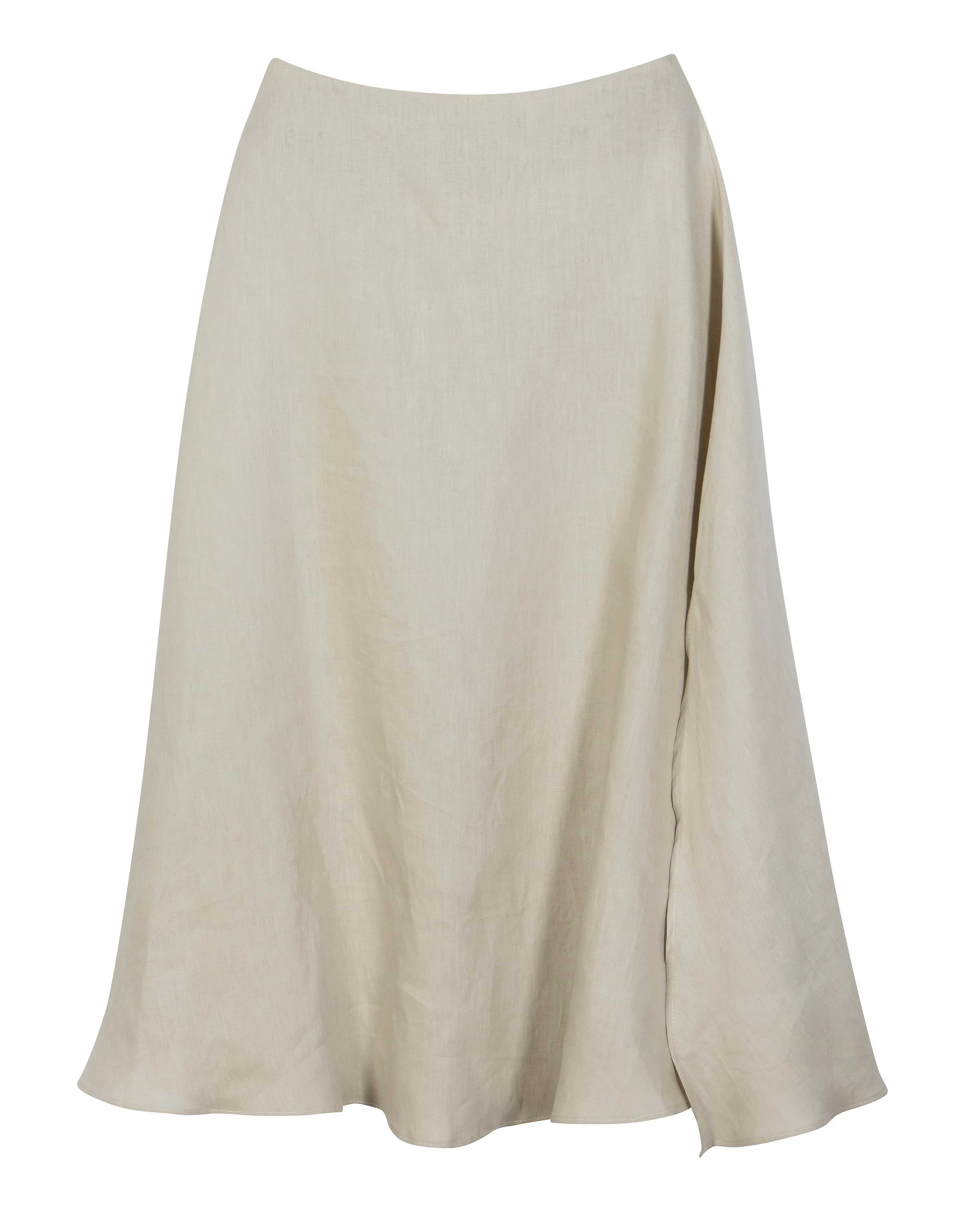 A-line skirt | stone