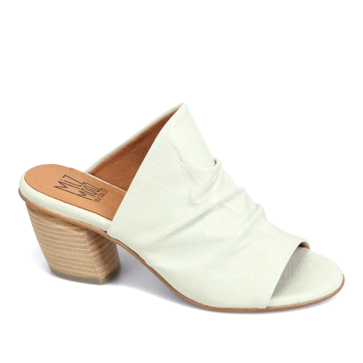 Ainsely Patent Heeled Slide