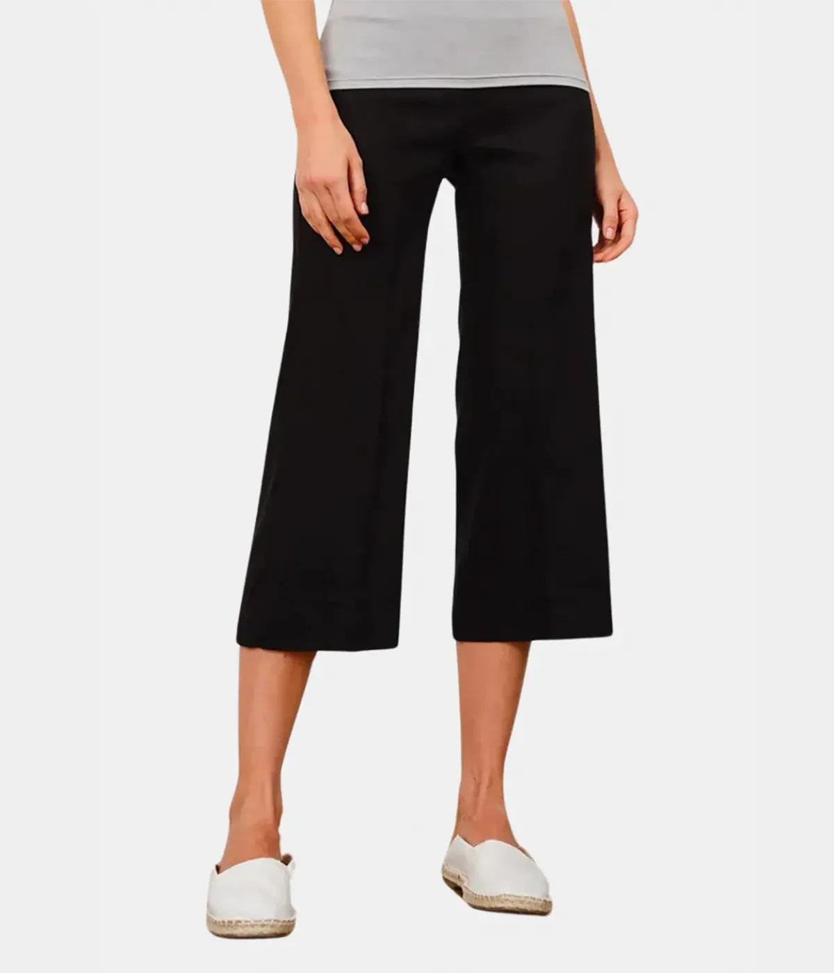 Alex Linen Pants in Black
