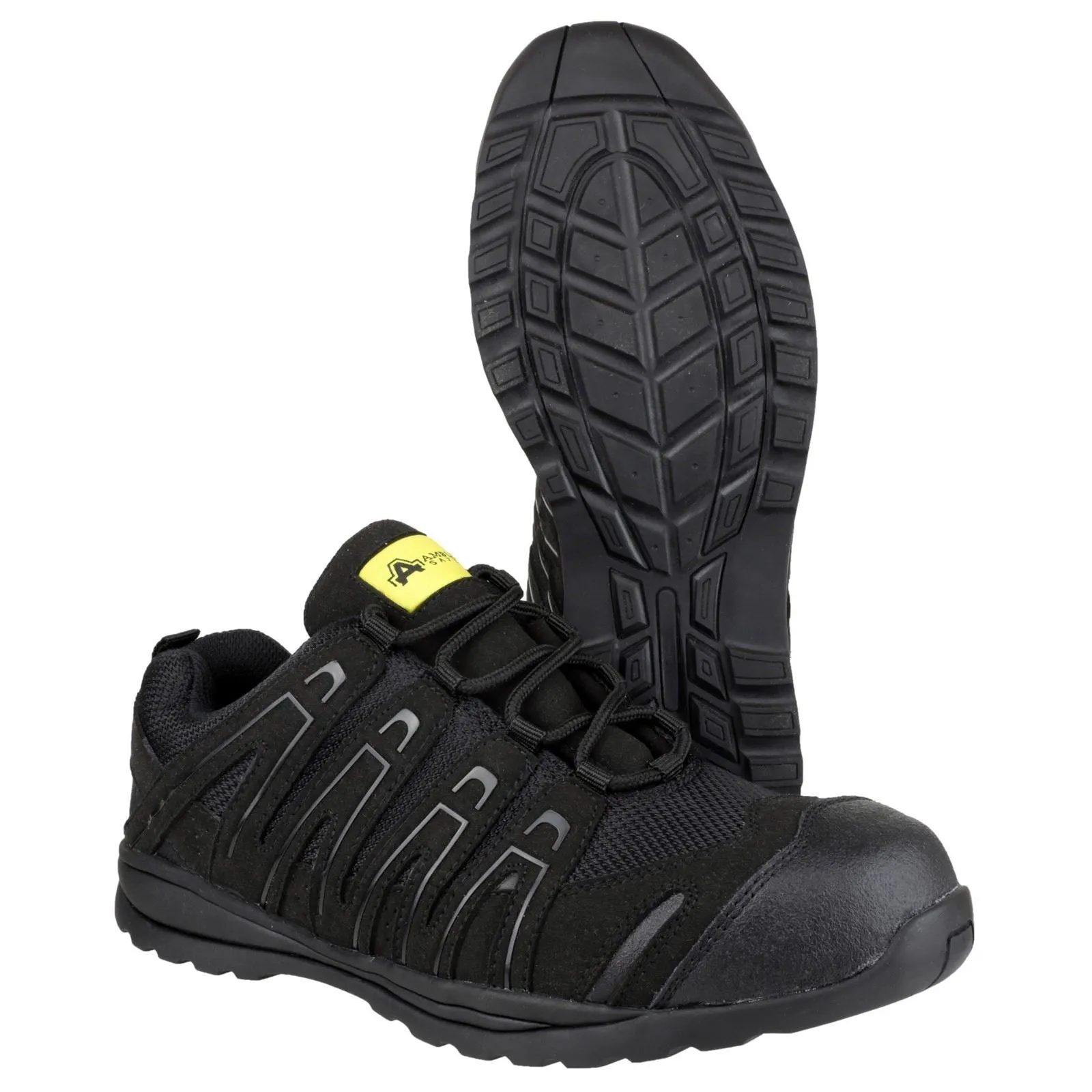 Amblers Women Boots - FS40C Safety Trainers in Black, 2-13