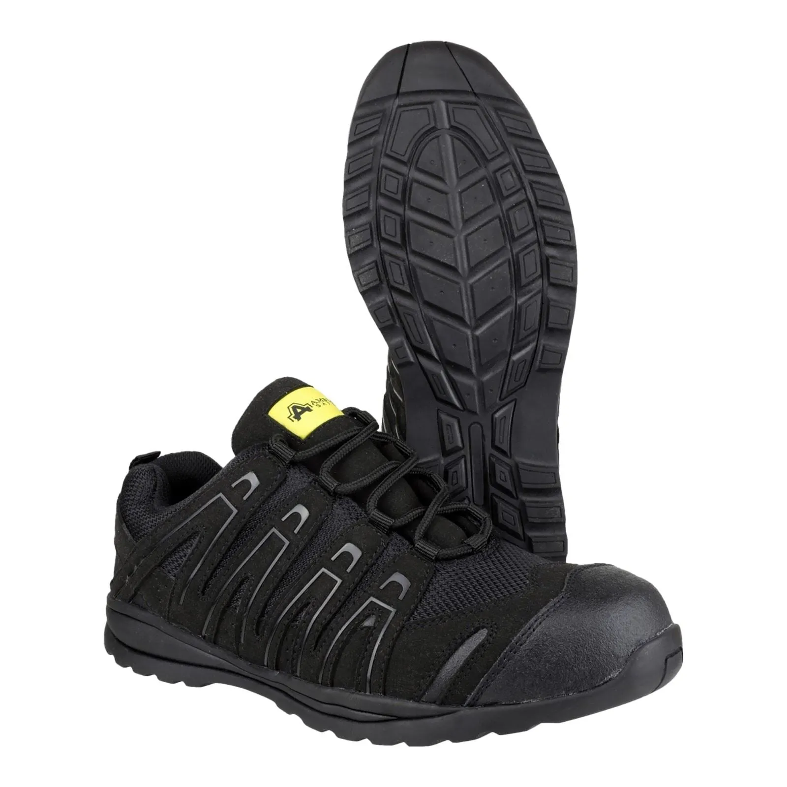 Amblers Women Boots - FS40C Safety Trainers in Black, 2-13