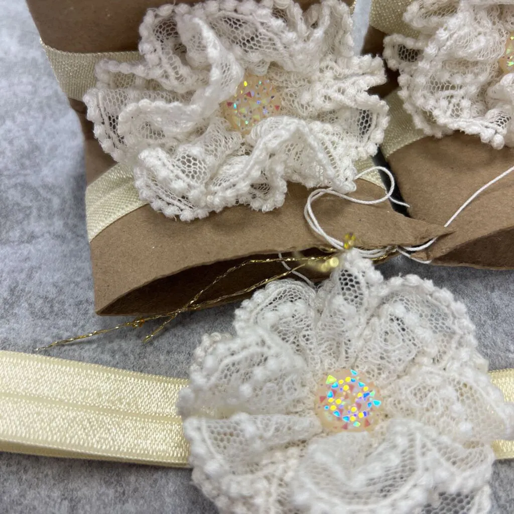 ANA BANDANA'S - BARE FOOT SANDALS WITH HEADBAND