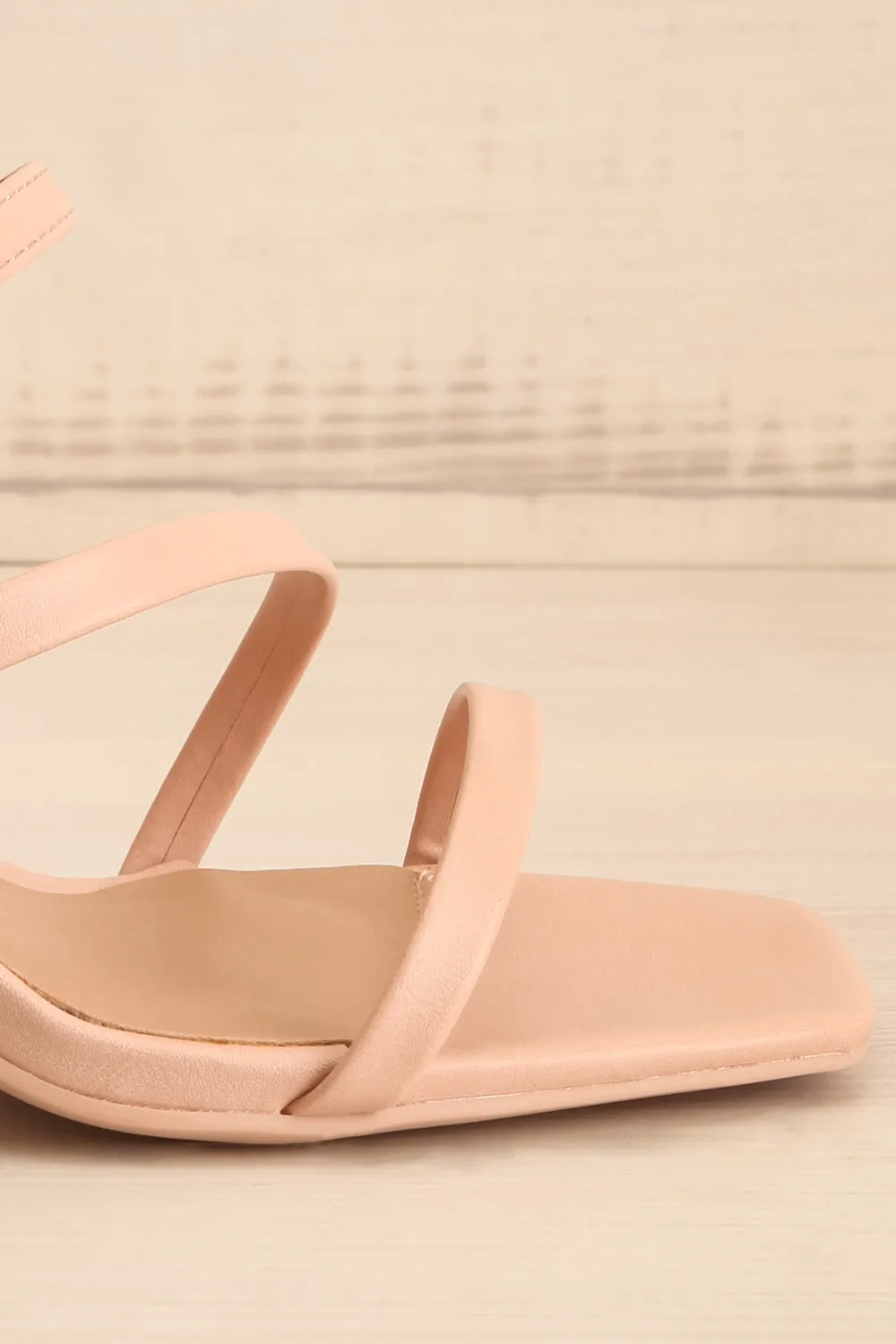 Baudoyer Beige | Heeled Sandals