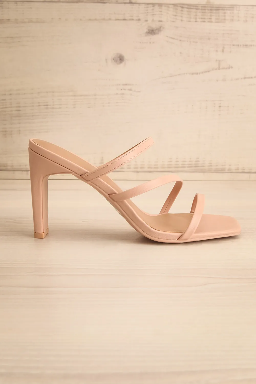 Baudoyer Beige | Heeled Sandals