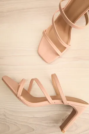 Baudoyer Beige | Heeled Sandals