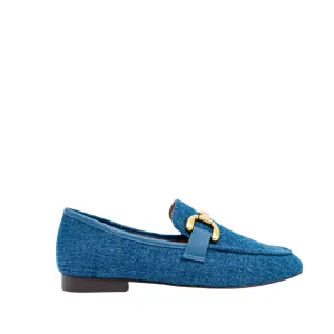 Bibi Lou Vela Loafer in Denim