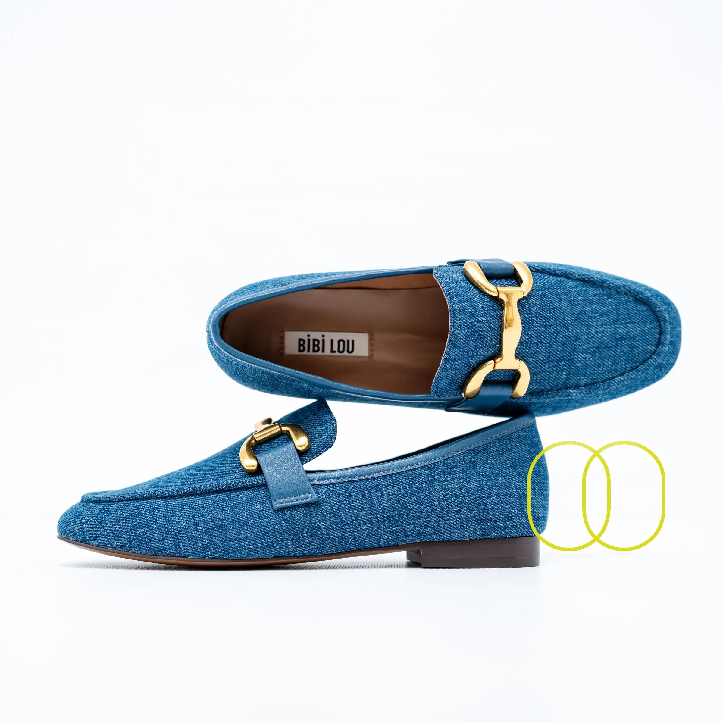 Bibi Lou Vela Loafer in Denim
