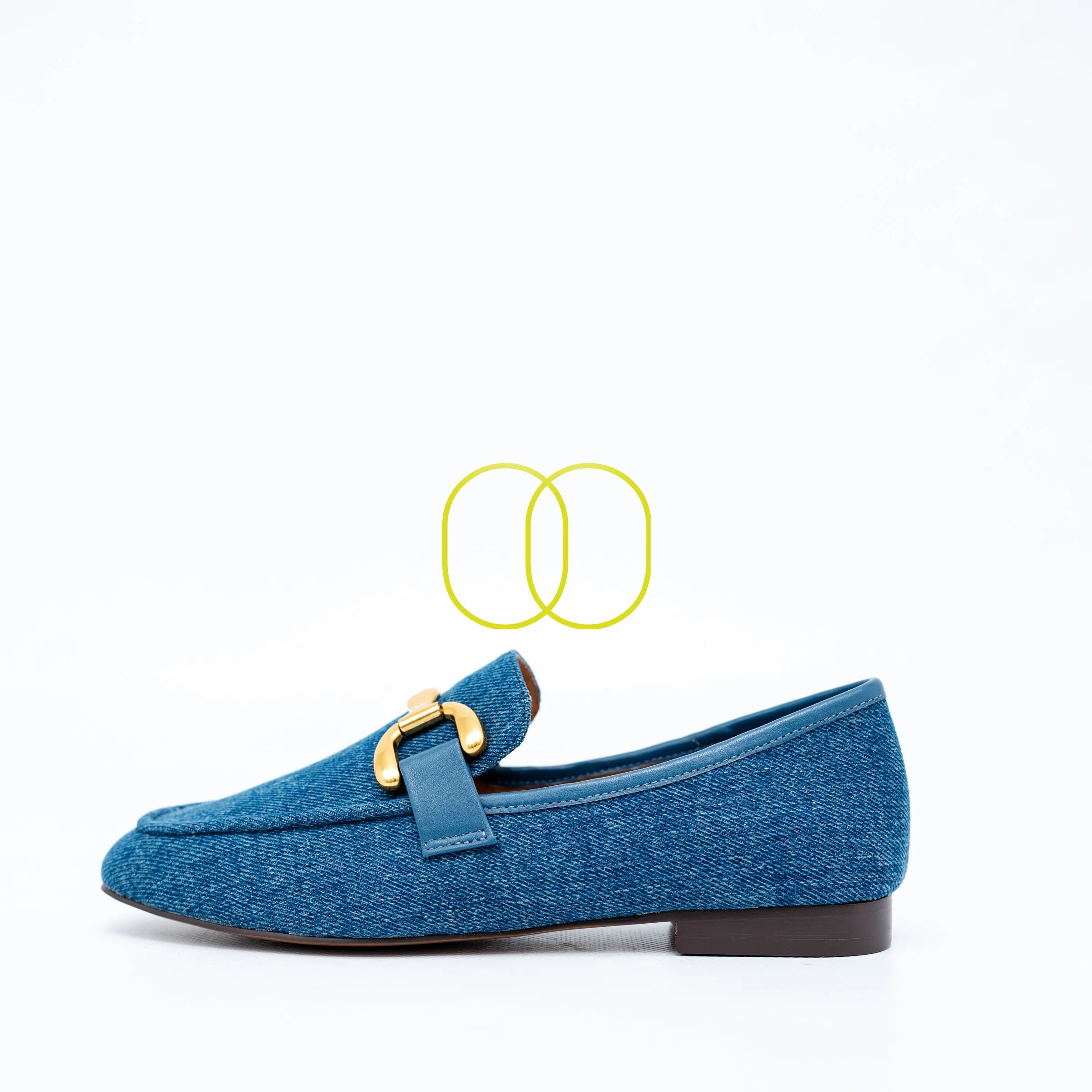 Bibi Lou Vela Loafer in Denim