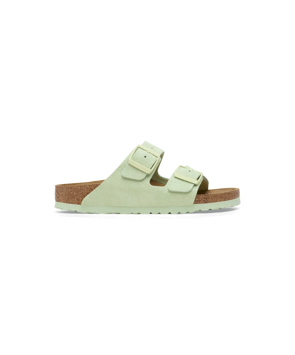 BIRKENSTOCK ARIZONA IN FADED LIME