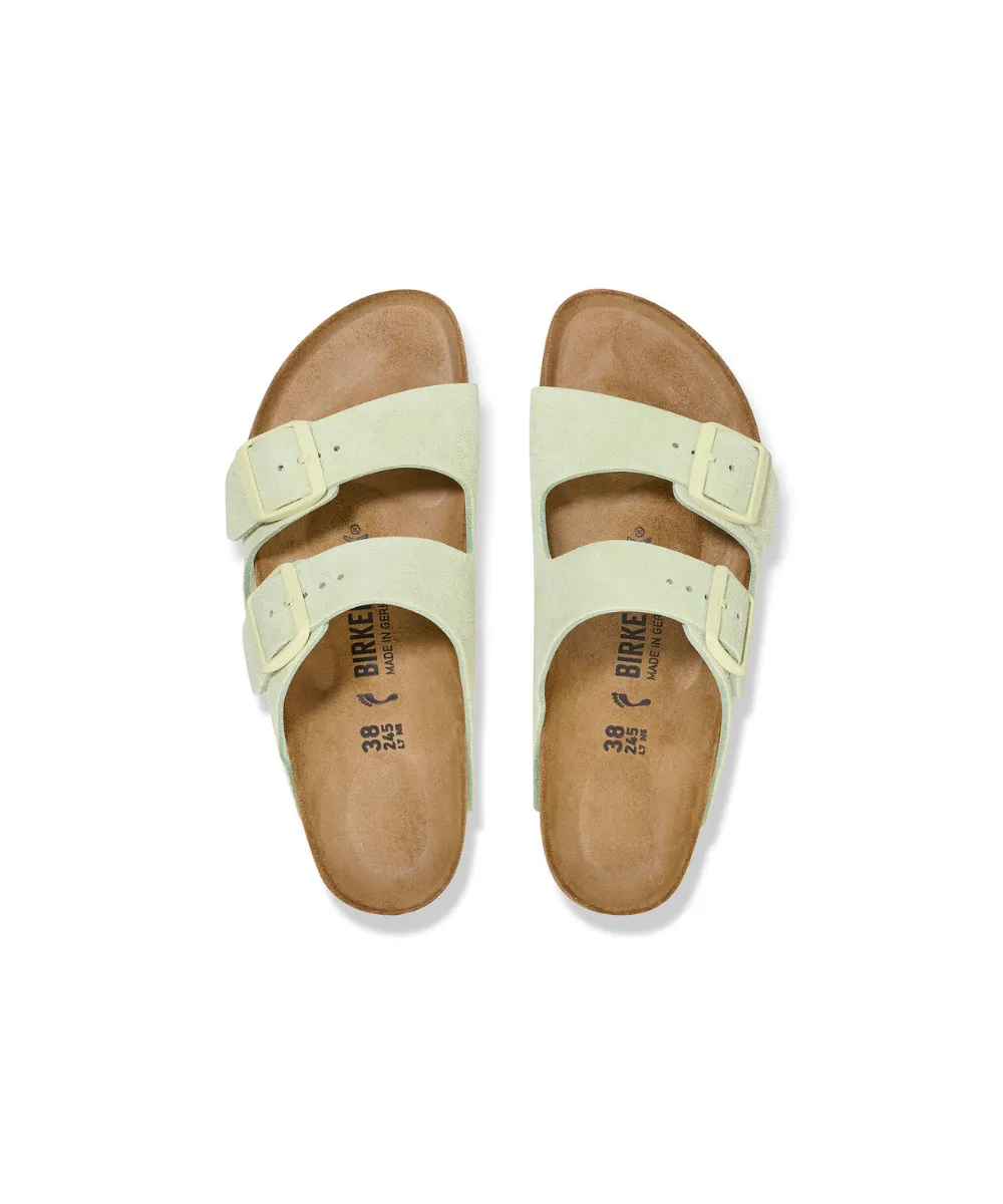 BIRKENSTOCK ARIZONA IN FADED LIME