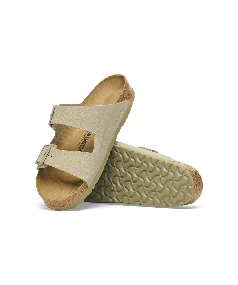 BIRKENSTOCK ARIZONA NARROW FIT IN FADED KHAKI