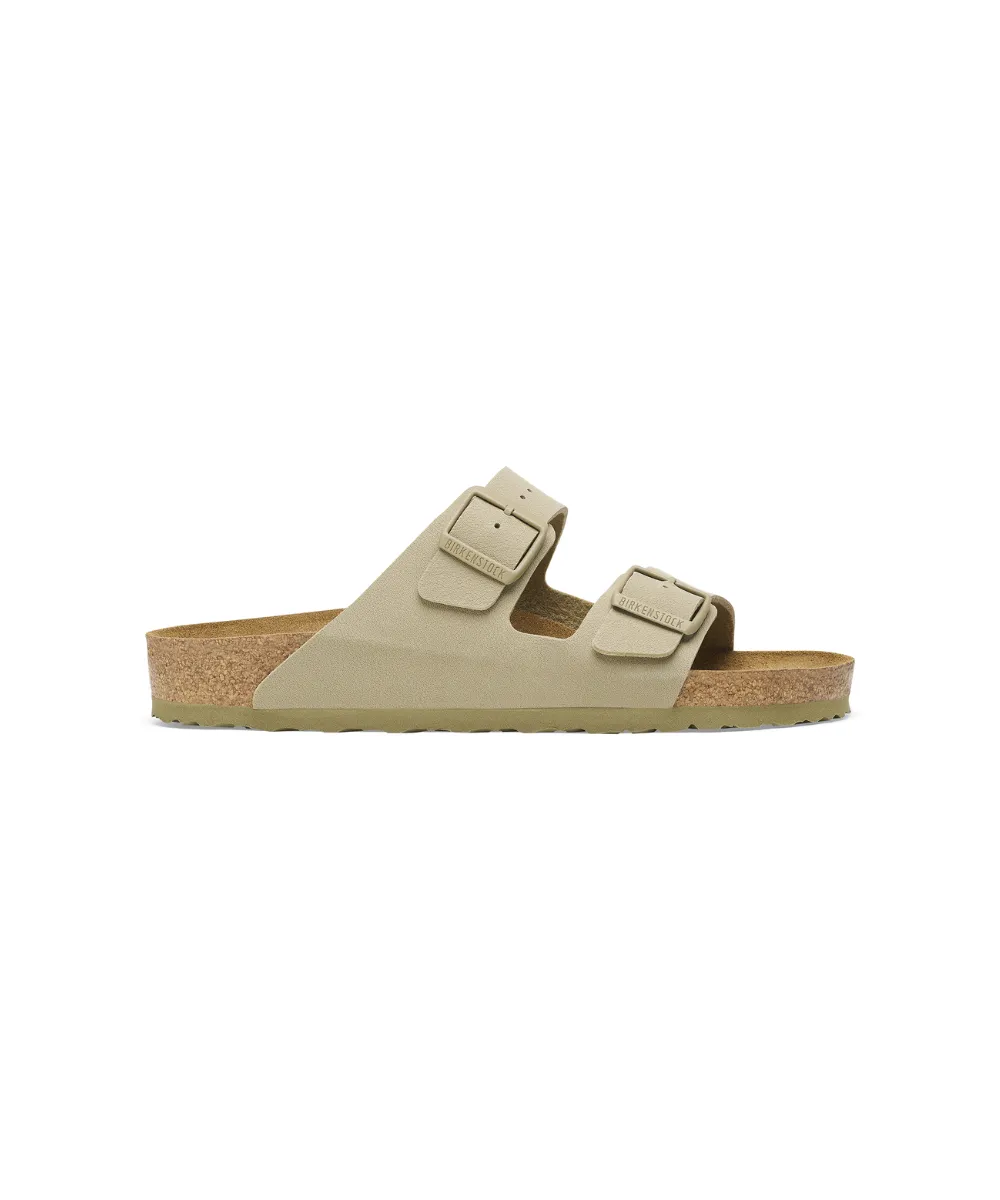 BIRKENSTOCK ARIZONA NARROW FIT IN FADED KHAKI