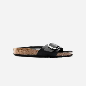 Birkenstock Madrid Big Buckle FL Black HEX Black WMNS