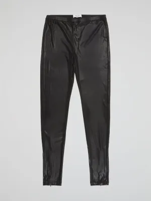 Black Leather Pants