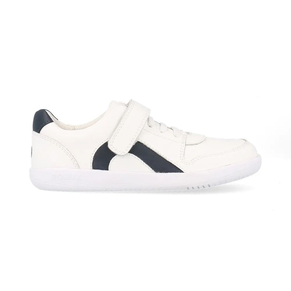 Bobux KP Comet White   Navy Trainers