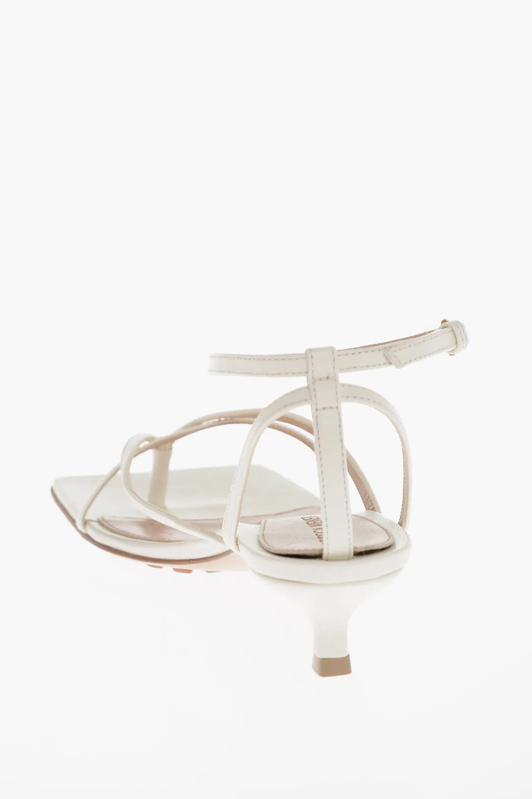 Bottega Veneta Leather Lounge Thong Sandals 4Cm