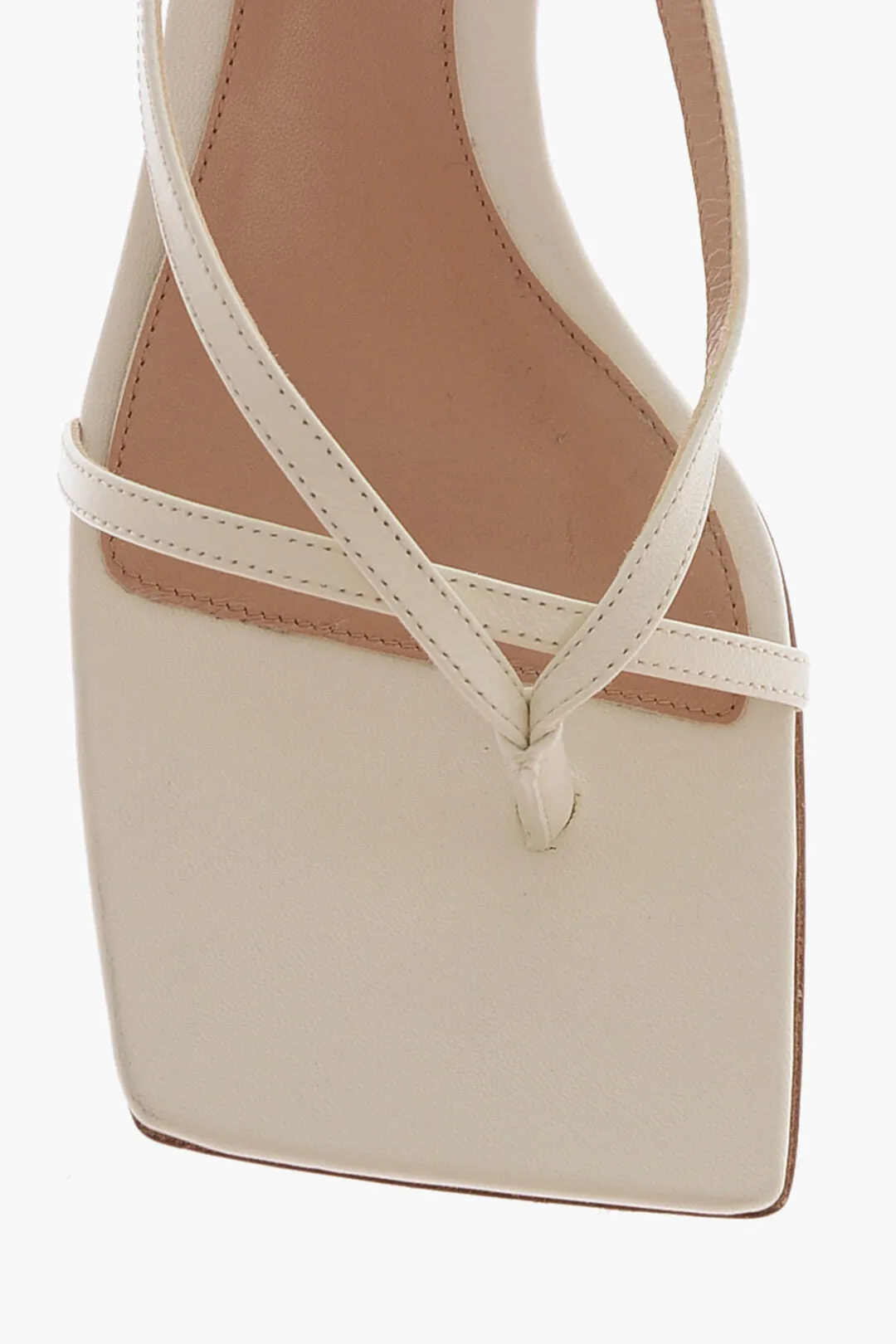 Bottega Veneta Leather Lounge Thong Sandals 4Cm
