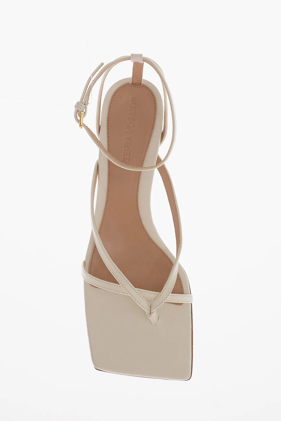 Bottega Veneta Leather Lounge Thong Sandals 4Cm