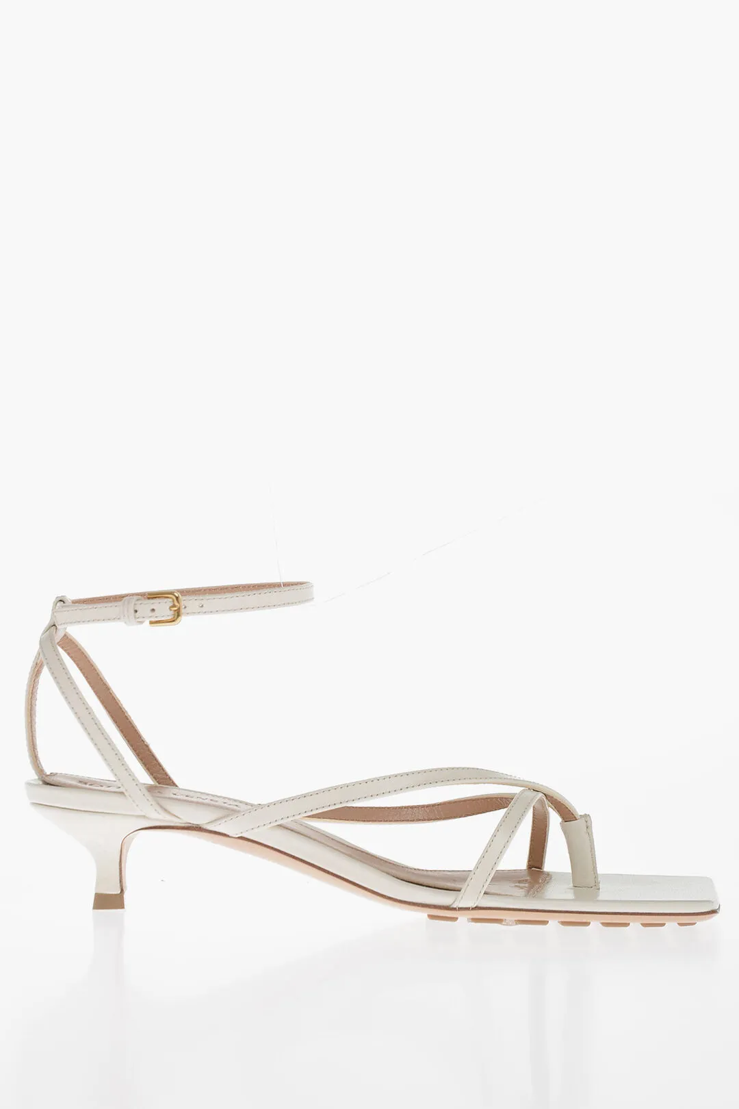 Bottega Veneta Leather Lounge Thong Sandals 4Cm