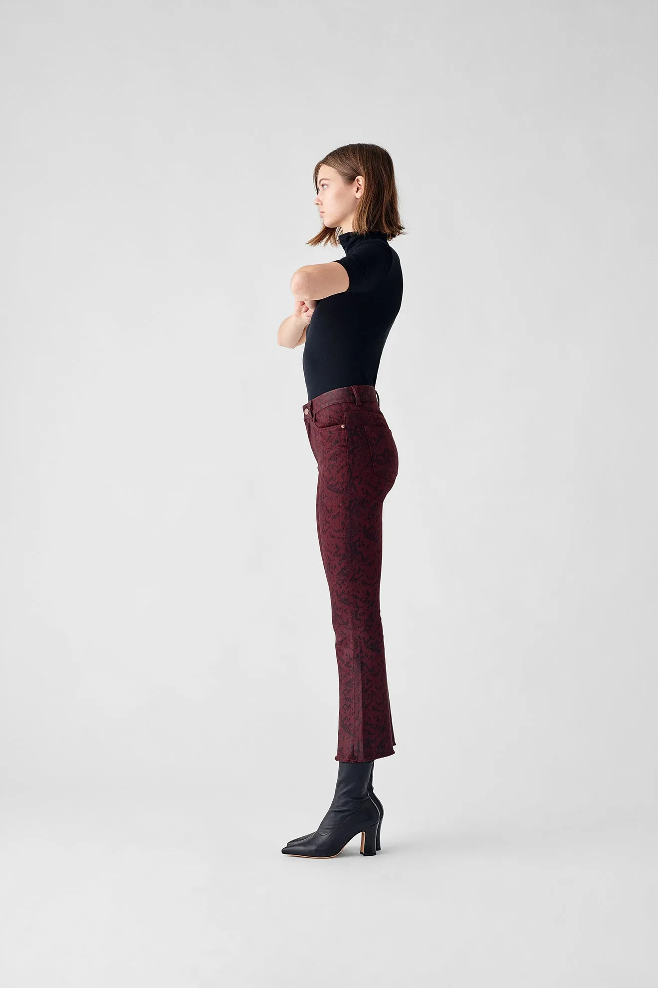 BRIDGET CROP BOOT VIPER
