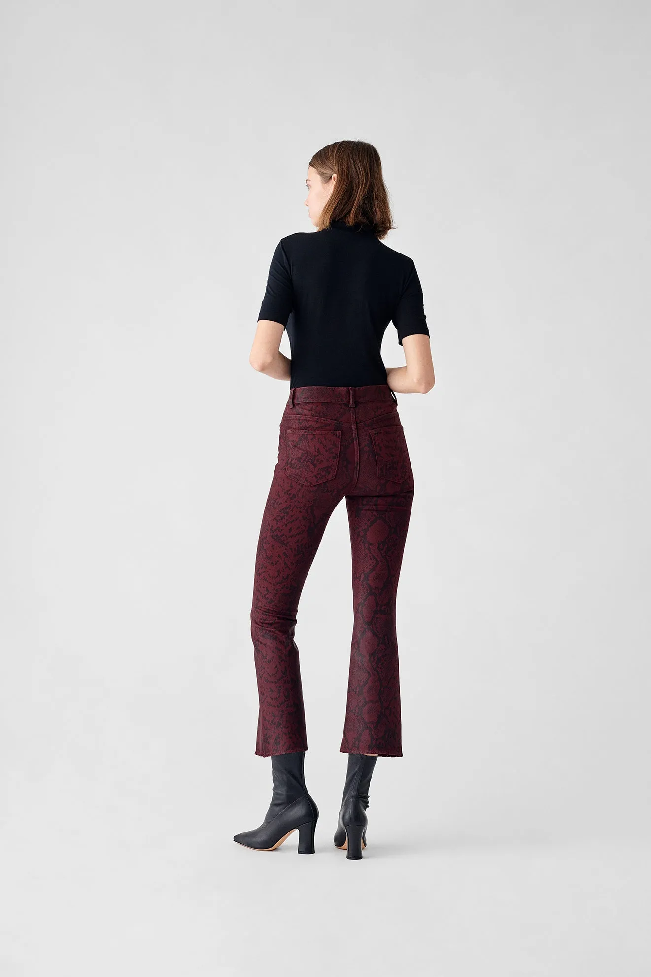BRIDGET CROP BOOT VIPER
