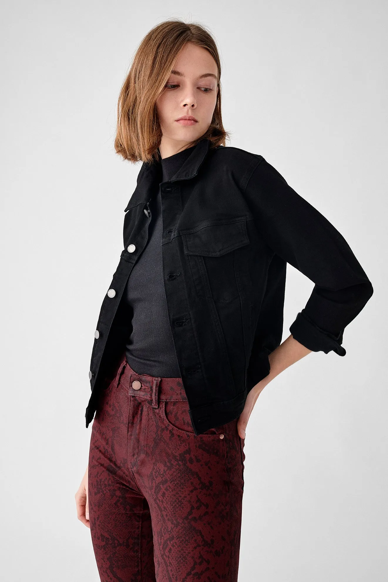 BRIDGET CROP BOOT VIPER