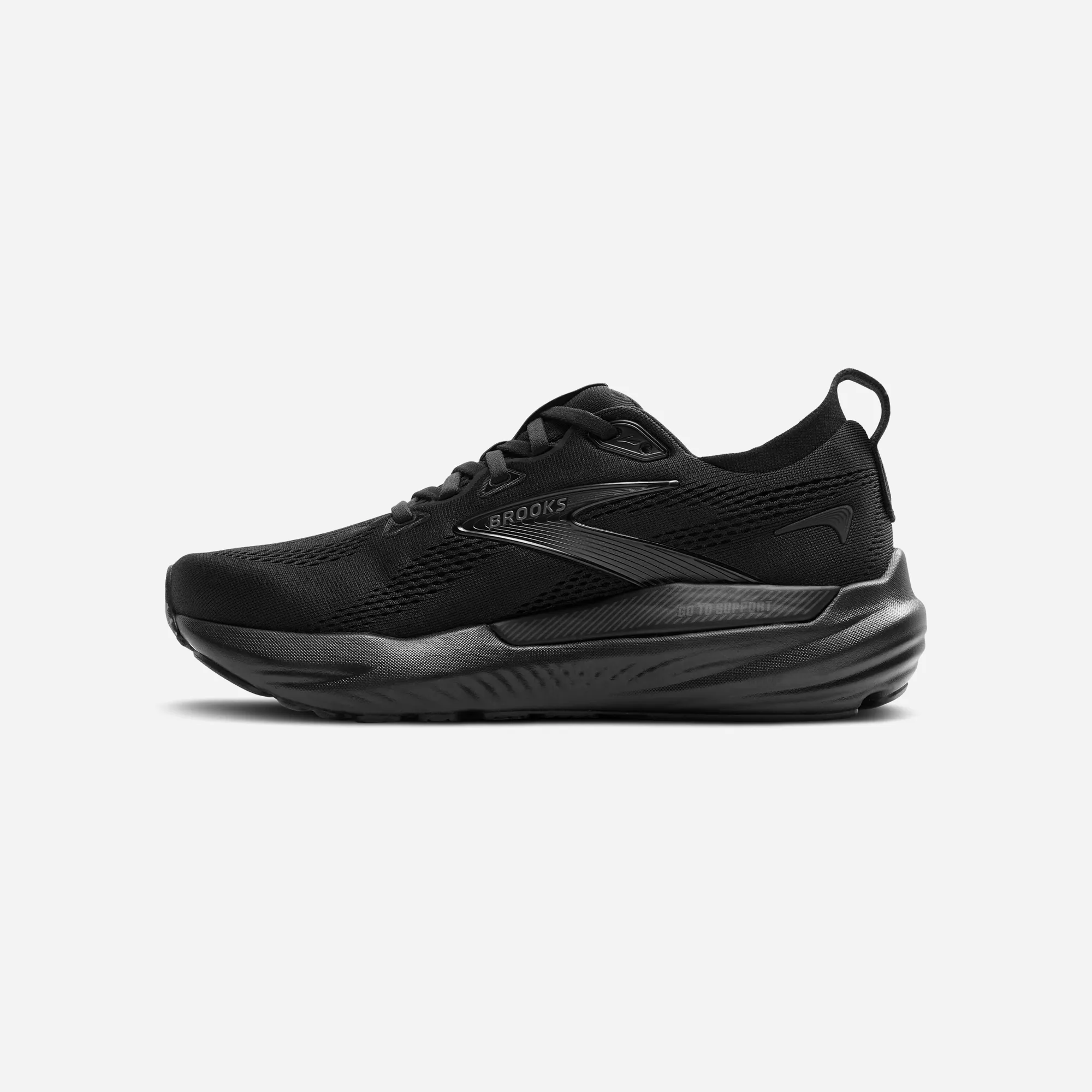 Brooks Glycerin 22 Black Black Ebony