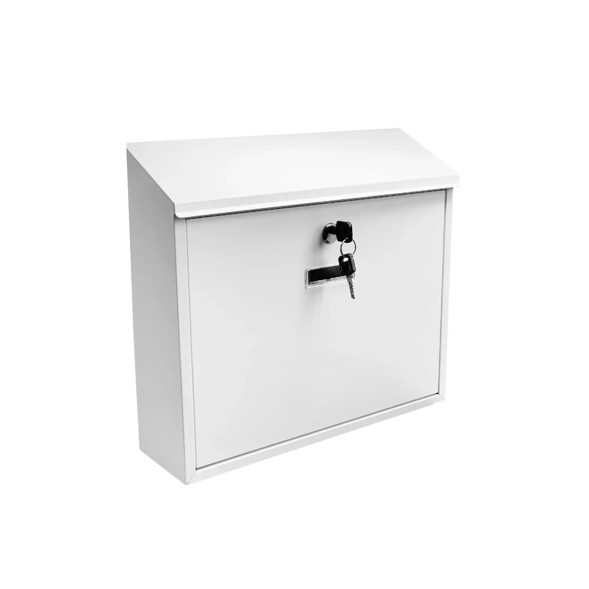 Buckingham Wall Mounted Large Steel Lockable Mailbox Post Letter Box Water Resistant mailbox