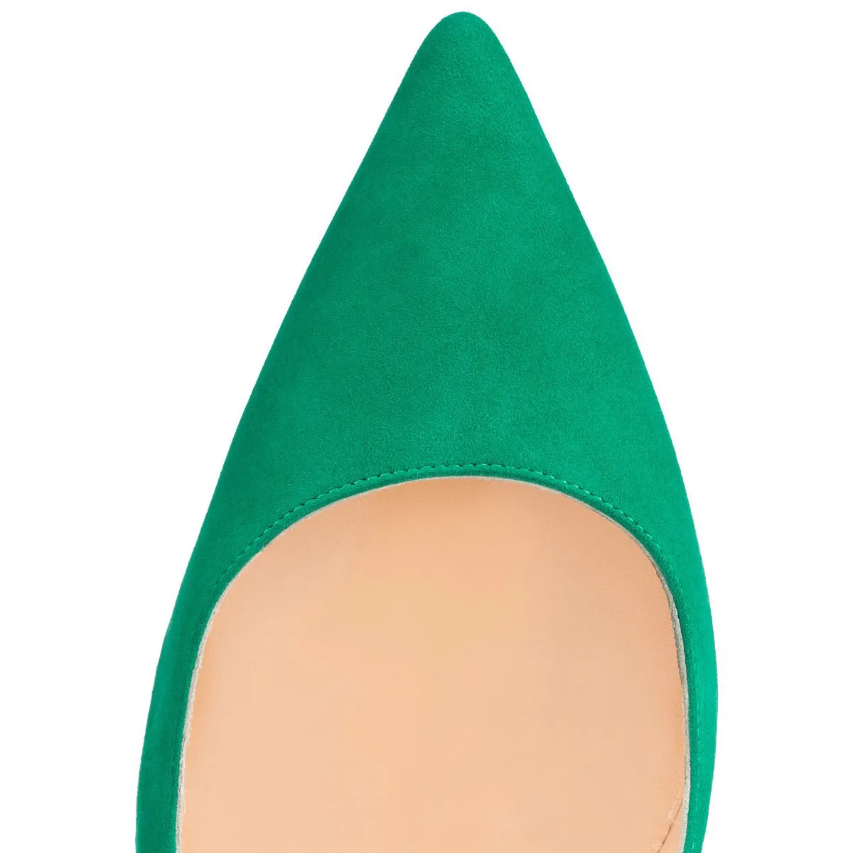 Candy Color Pointed Toe Low Cut Super High Stiletto High Heels Party Shoes