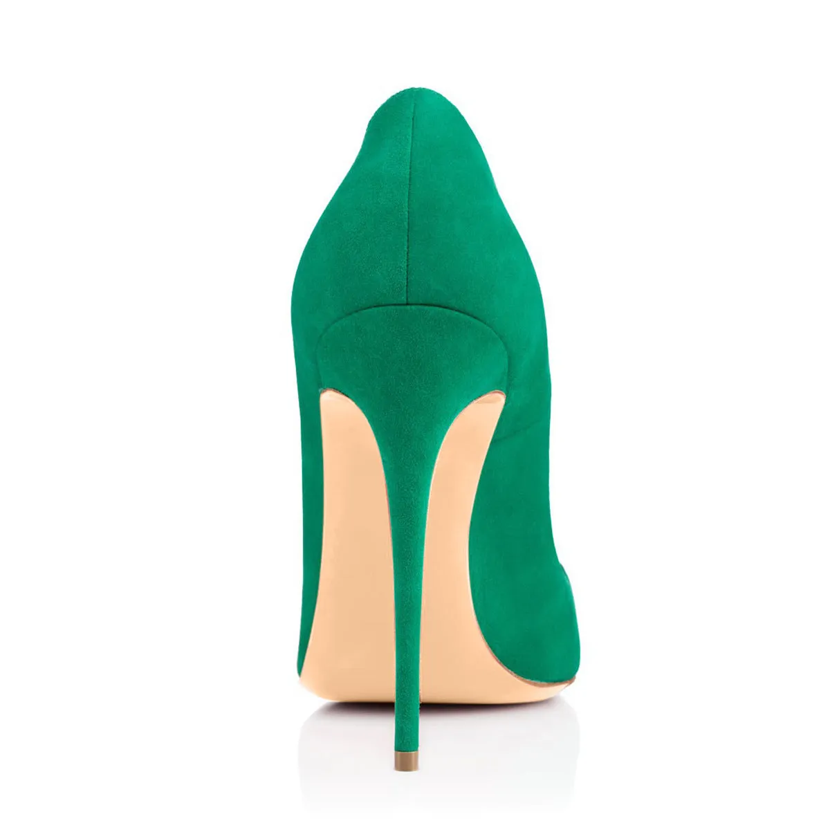 Candy Color Pointed Toe Low Cut Super High Stiletto High Heels Party Shoes