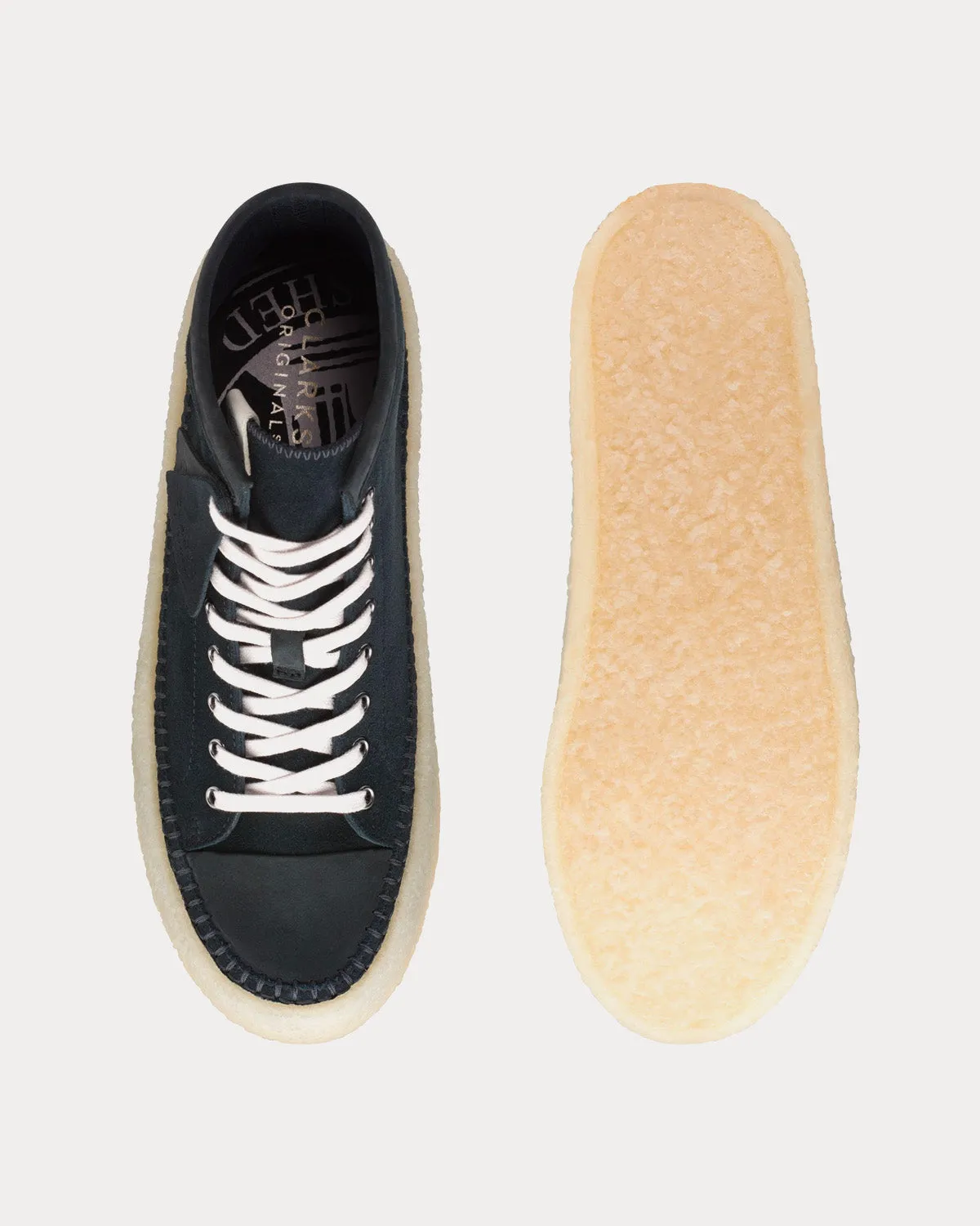 Caravan Mid Black High Top Sneakers