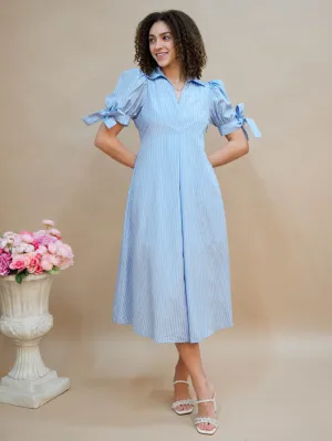 Cari Collared Midi Dress