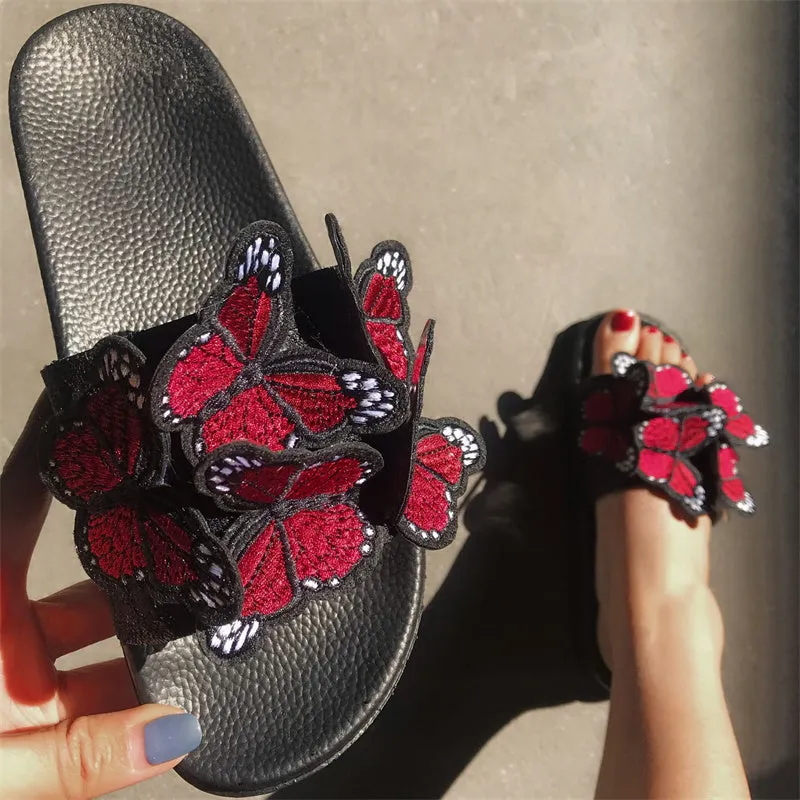 Casual Daily Patchwork Butterfly Round Comfortable Out Door Shoes
