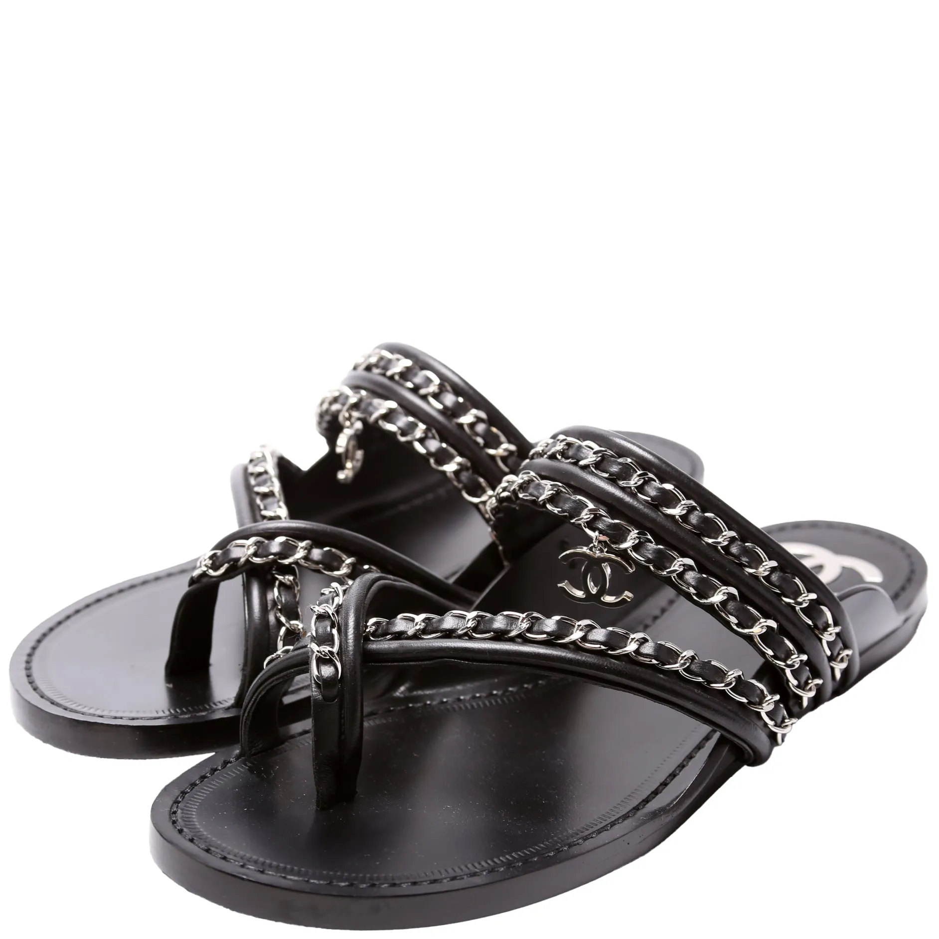 CC Chain Strappy Sandals Size 39