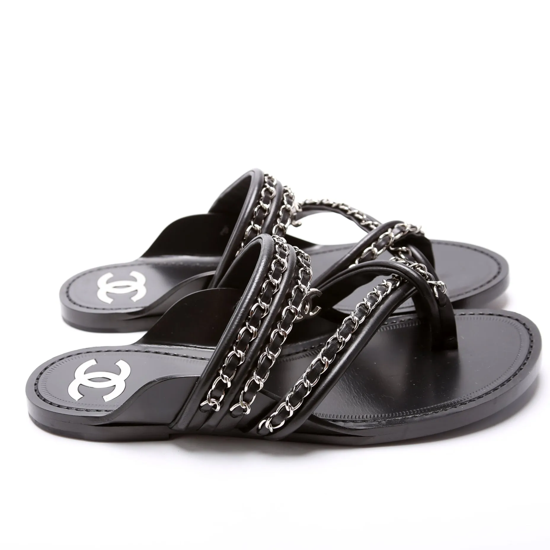 CC Chain Strappy Sandals Size 39