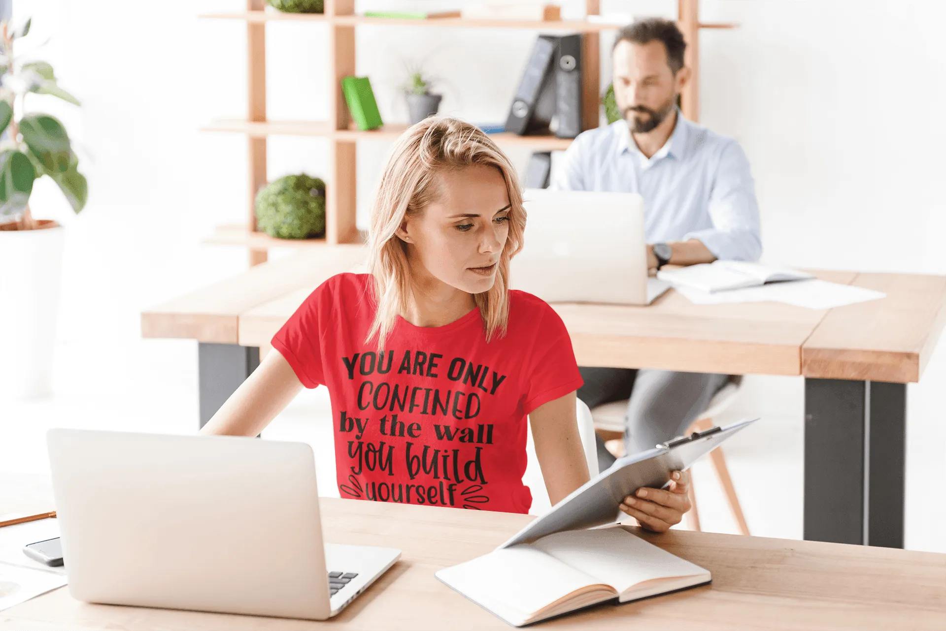 Confined by the Wall, You Build T-shirt