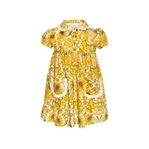 Cotton Dress Sunflower, Yellow
