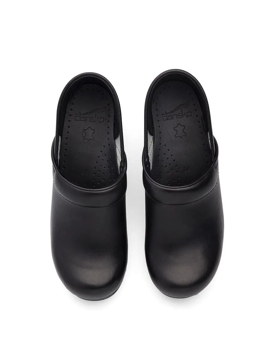 Dansko Women's Professional Box Clogs- Black