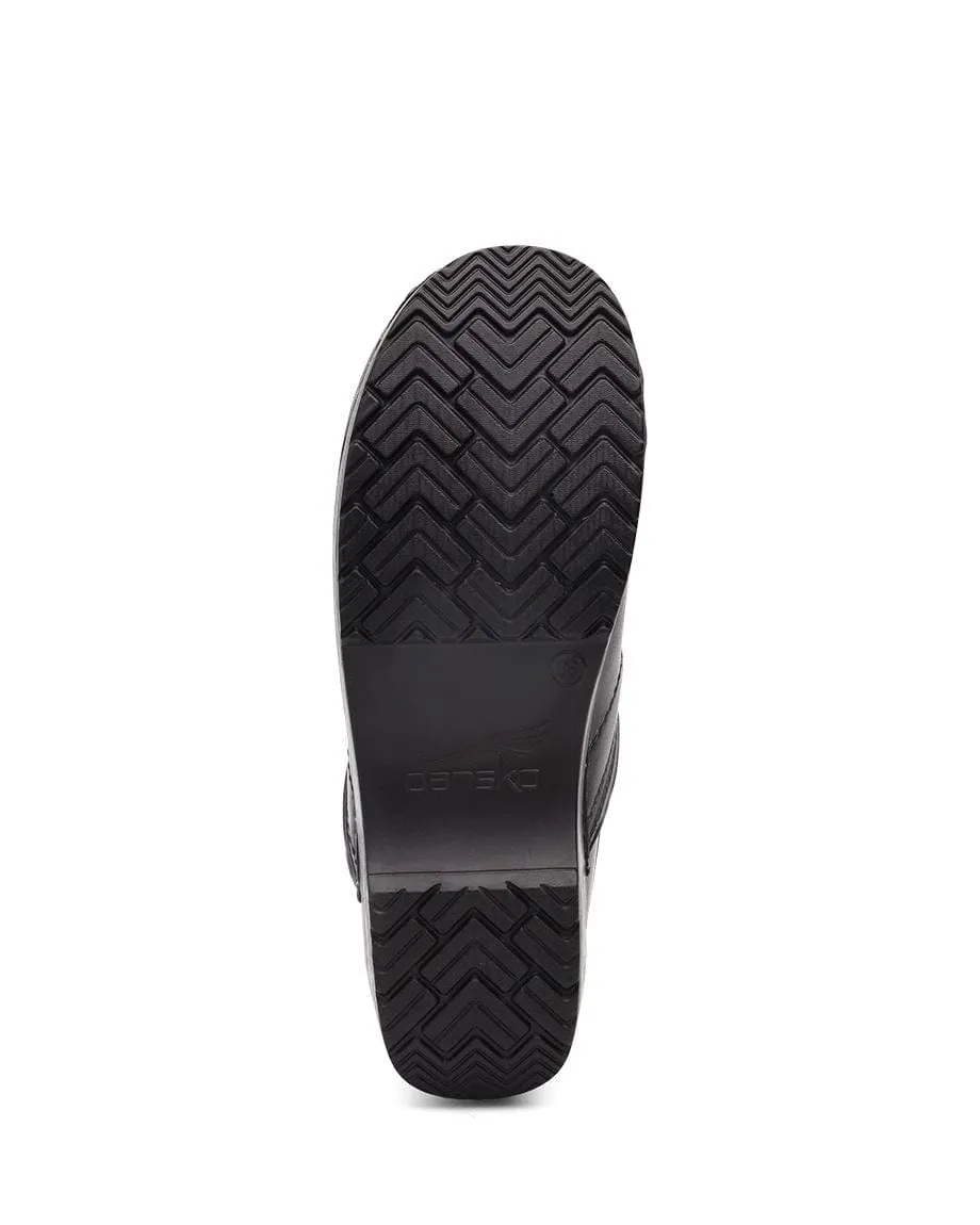 Dansko Women's Professional Box Clogs- Black
