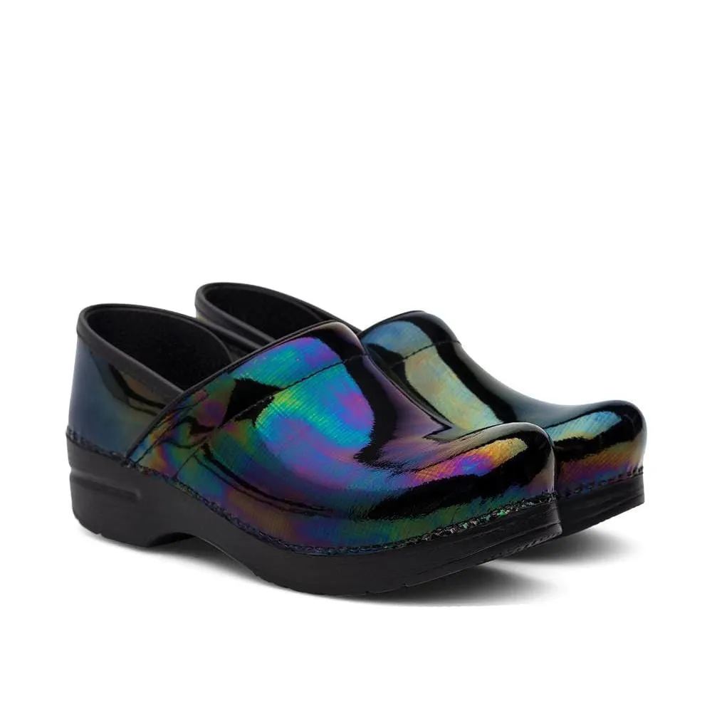 Dansko Women's Professional Clogs- Petrol Patent