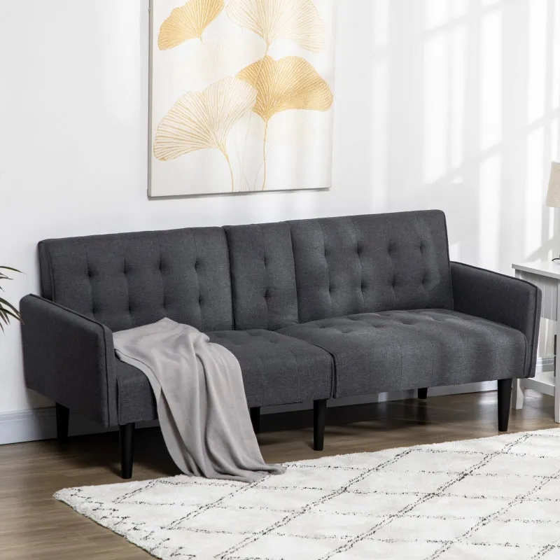 Dark Grey 3 Seater Sofabed