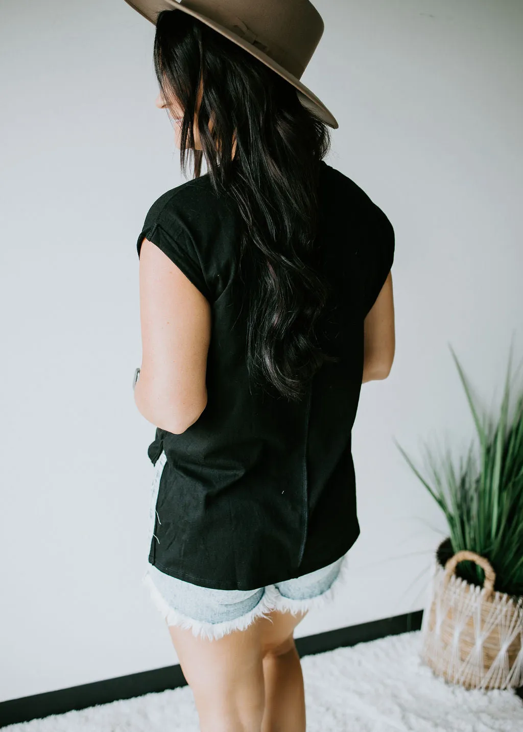Daryon Rolled Sleeve Muscle Tee FINAL SALE