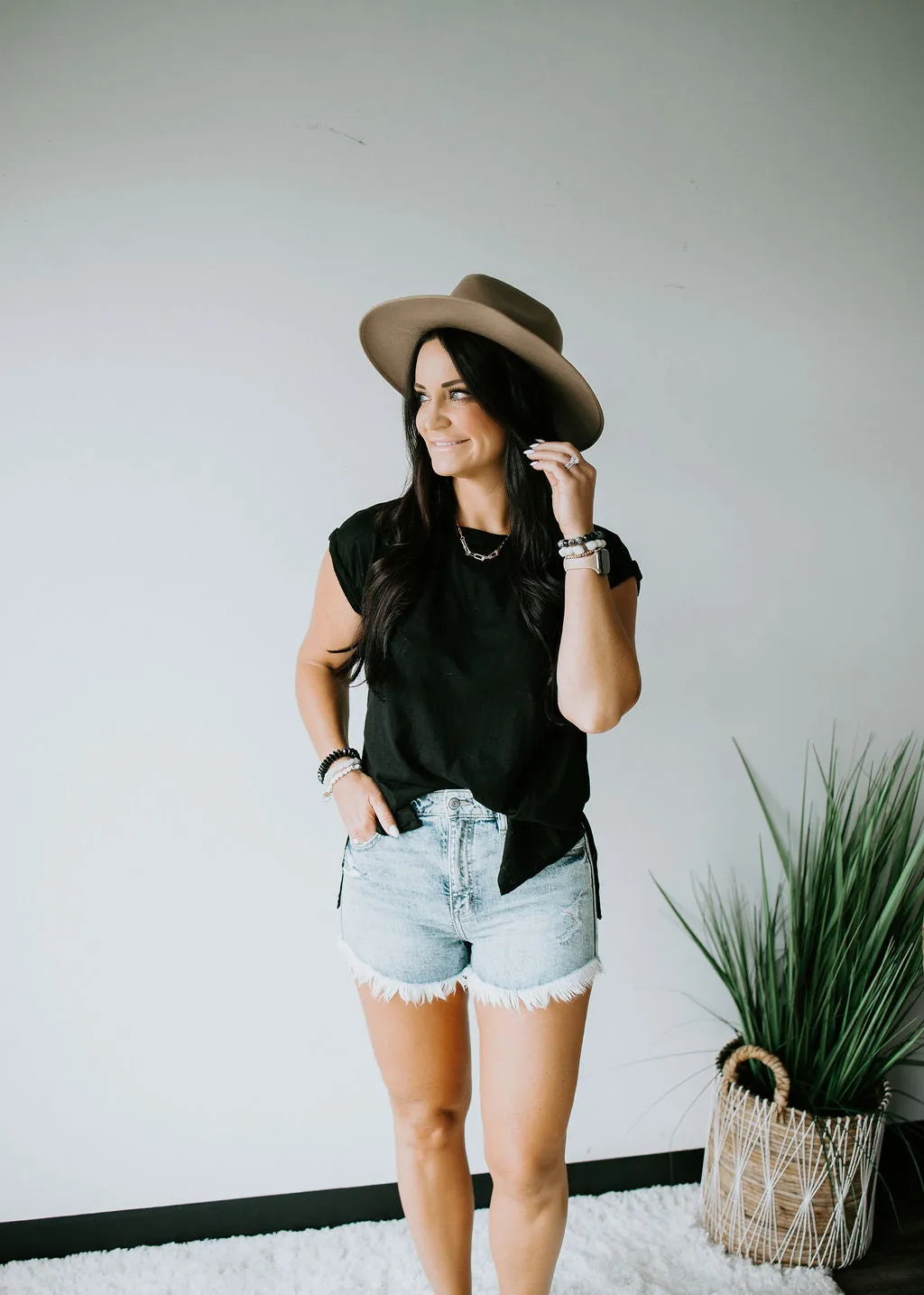 Daryon Rolled Sleeve Muscle Tee FINAL SALE