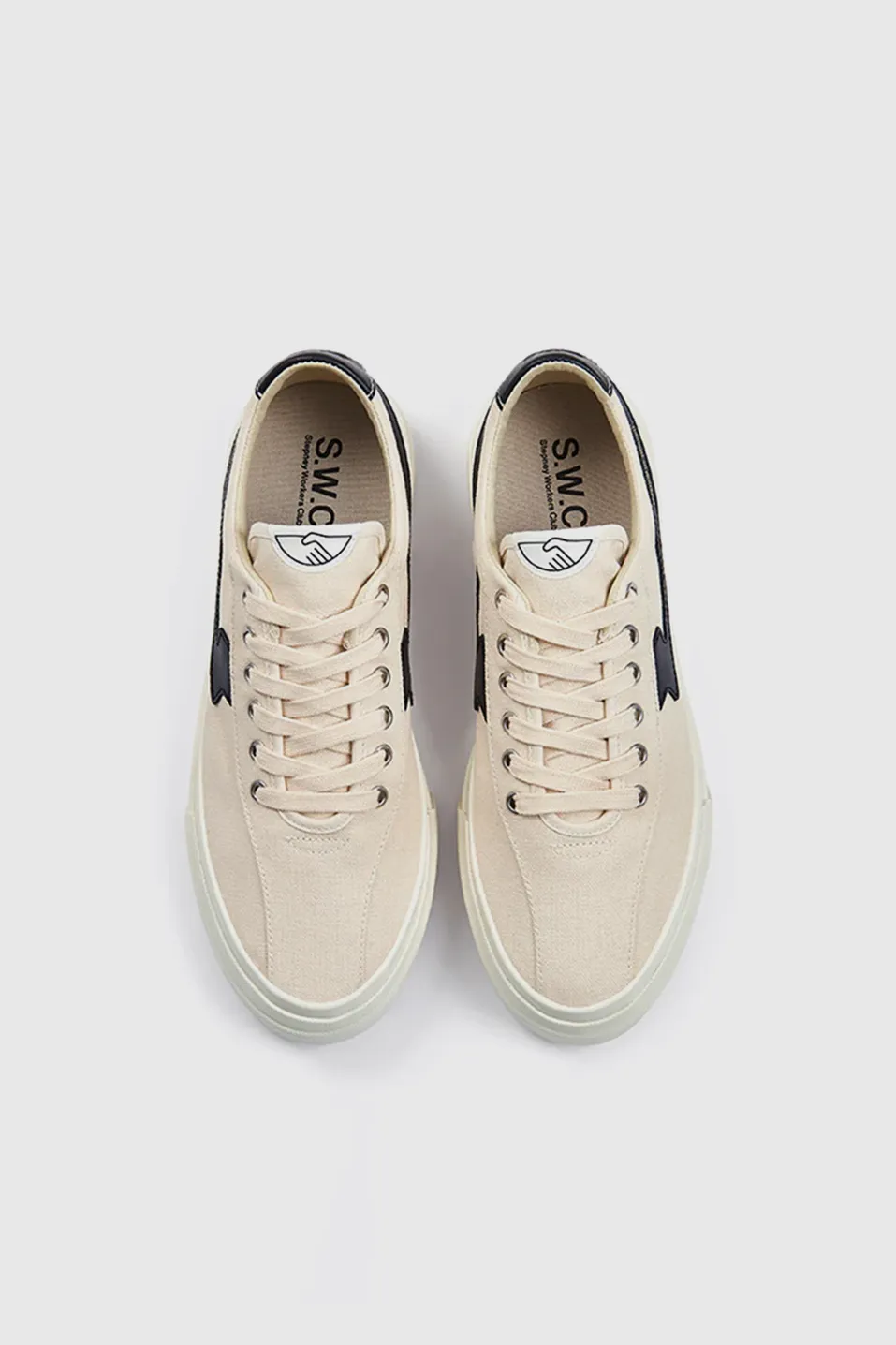 Dellow S-Strike Canvas - Ecru / Black