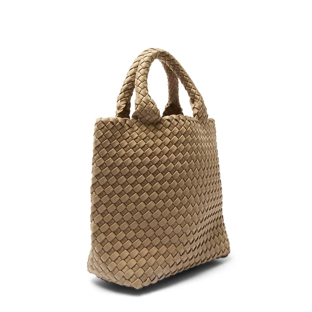 Dixie Handbag in Taupe Weave