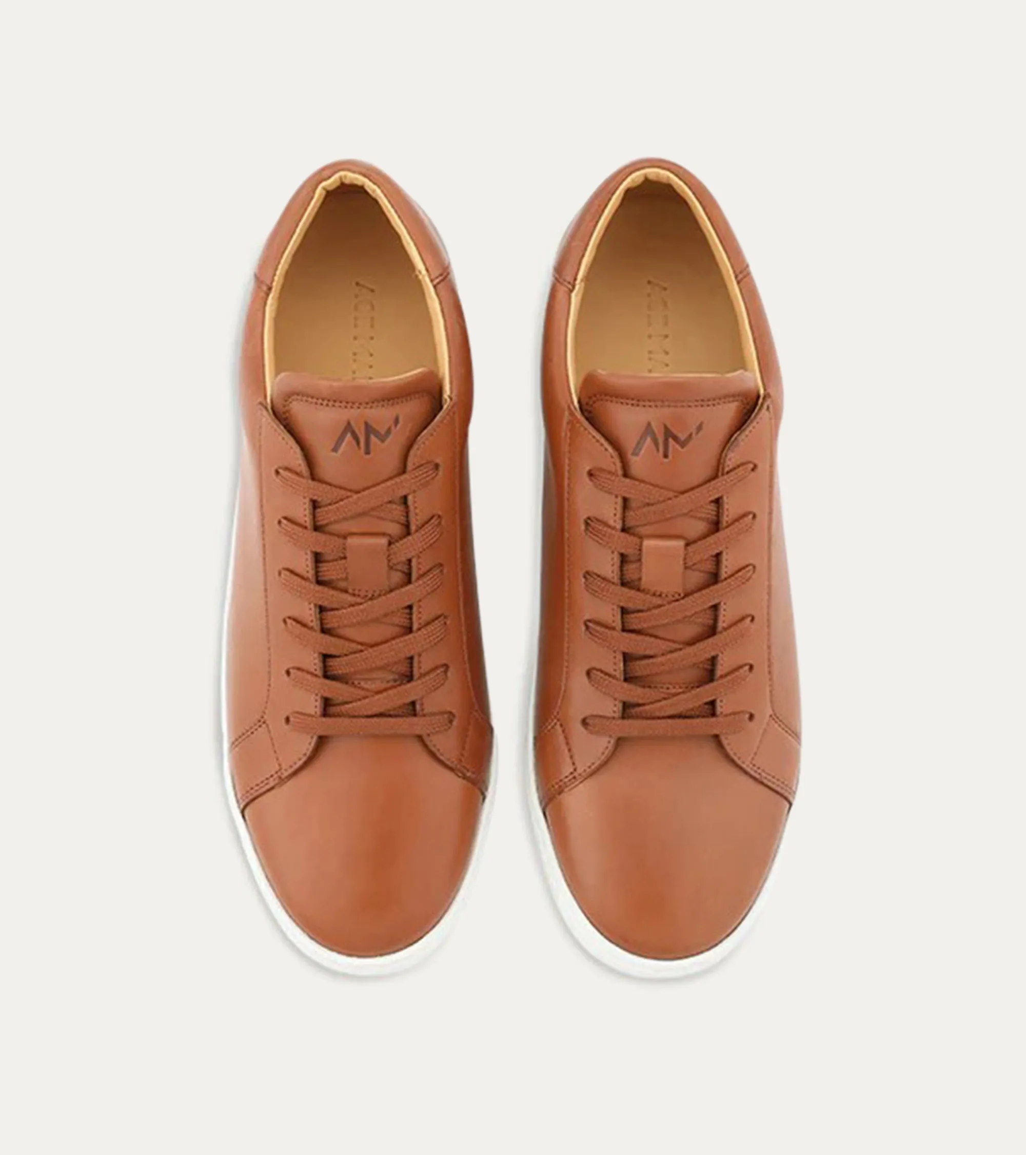 Dress Sneaker In Brown Leather