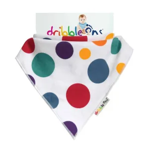 Dribble Ons Designer Print Bib (Circus Spot)