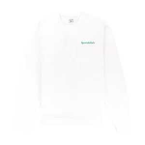 Drink More Water Crewneck White/Verde