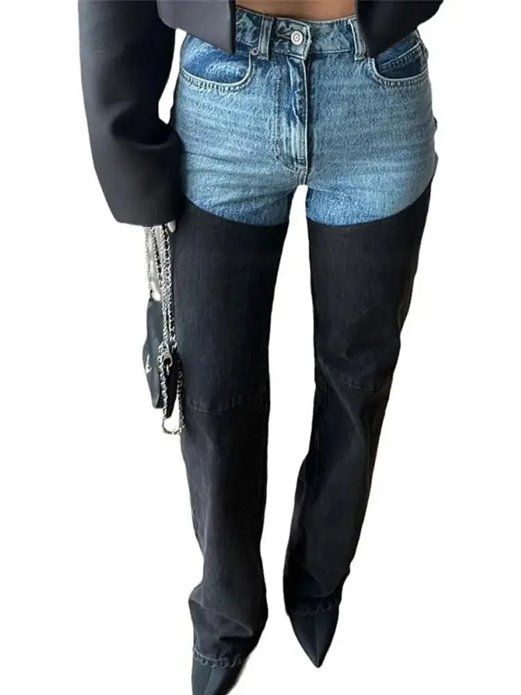 Dynamic Patchwork Pants