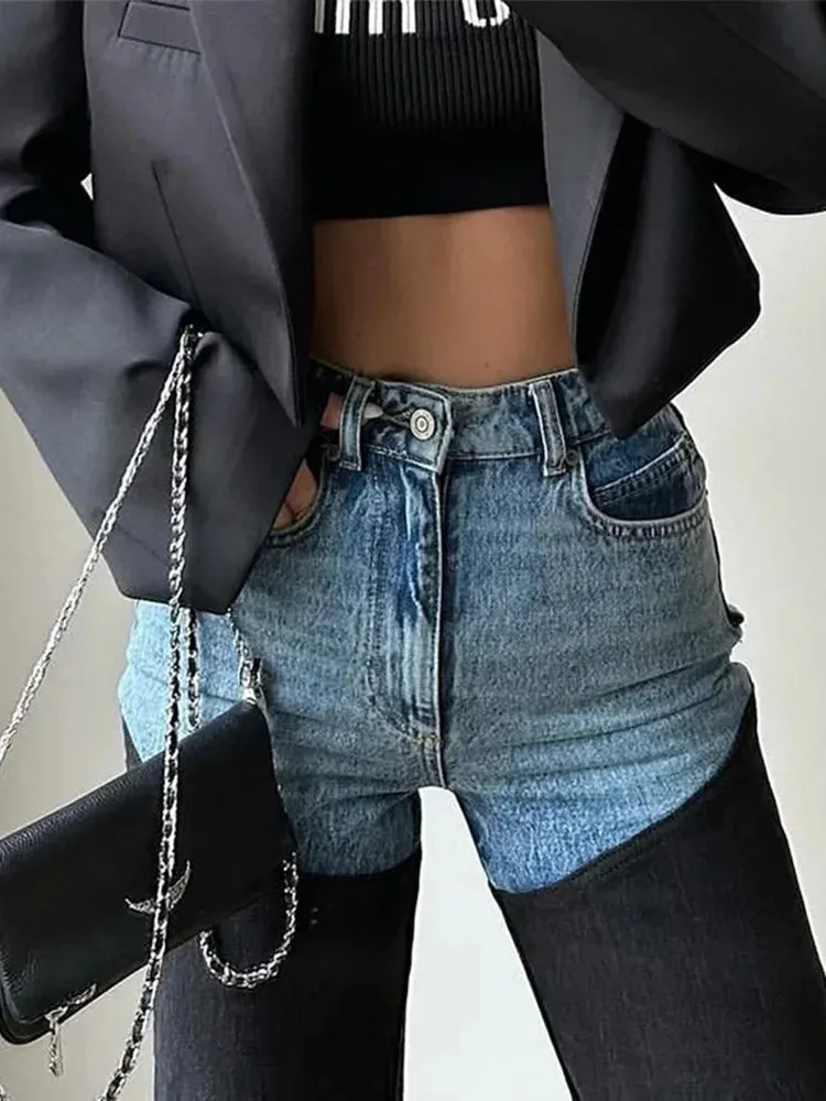 Dynamic Patchwork Pants